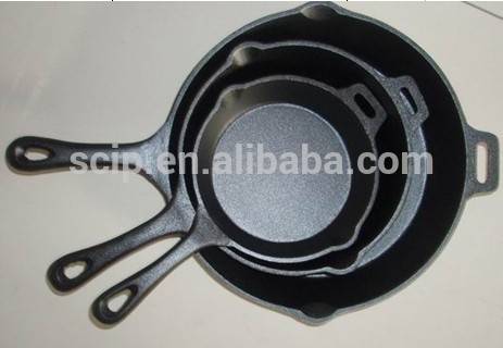 cast iron cookware long /short handle frying pans & skillets