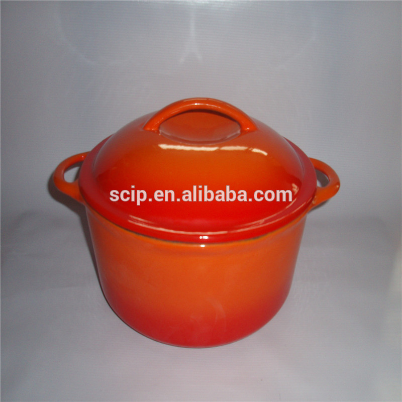Best Selling Round Enamel Coated Cast Iron Cookware