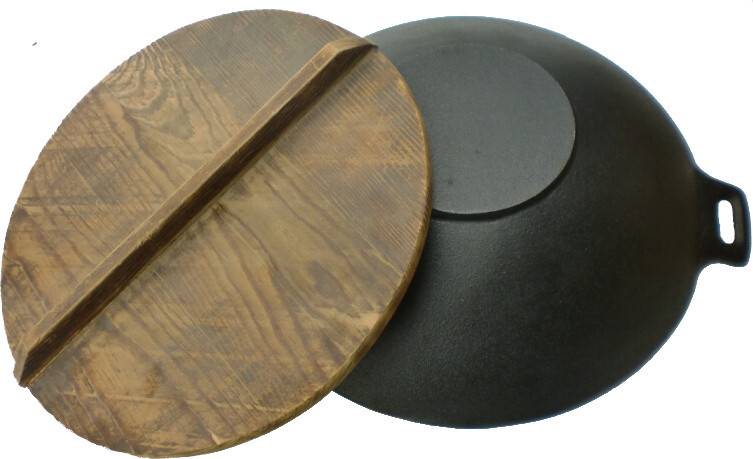 High Quality Cast Iron Muffin Pan Round - hot sale cheap cast iron preseasoned chinese wok – KASITE