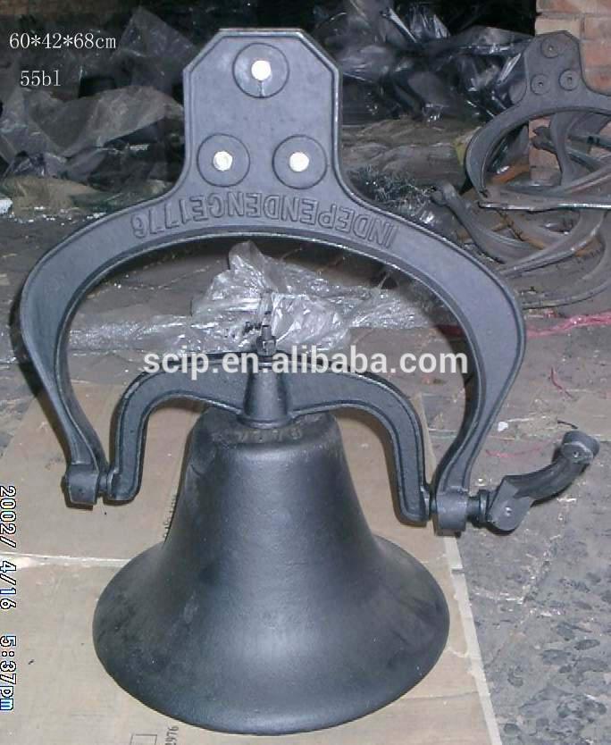 hot sale cast iron bell, iron bell for church, outdoor iron bells