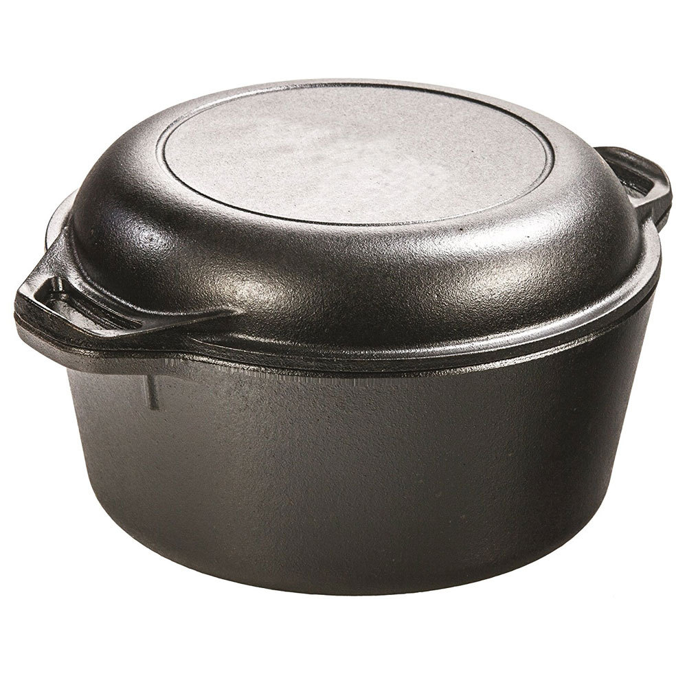 Wholesale Dealers of Insulated Food Warmer Casserole Heavy -
 Cast Iron Double Dutch Oven, 5-Quart – KASITE