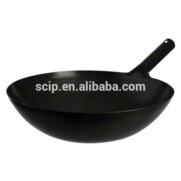 2014 best price for cast iron wok