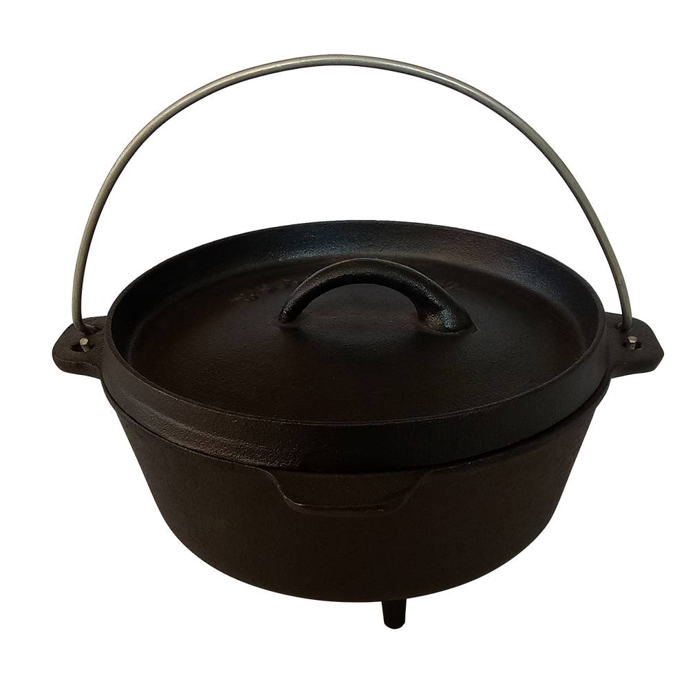 Factory Promotional Cast Iron Enamel Coated Teapot -
 Wholesale Preseasoned Outdoor Camping Cast Iron Dutch Oven – KASITE