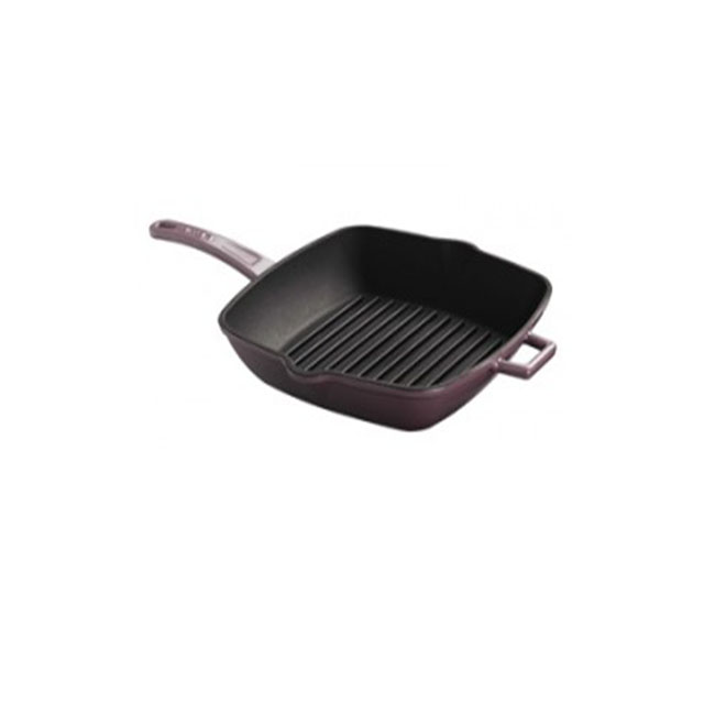 Nonstick Pan – Frying Pan Set Square Fry Pan with Ceramic Coating – Dishwasher Safe Kitchen Skillet Cookware purple