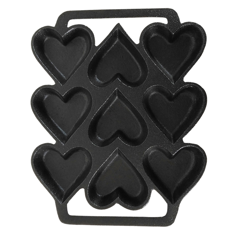 wholesale heart shape Metal bakeware , cast ironbaking pan , bakeware set