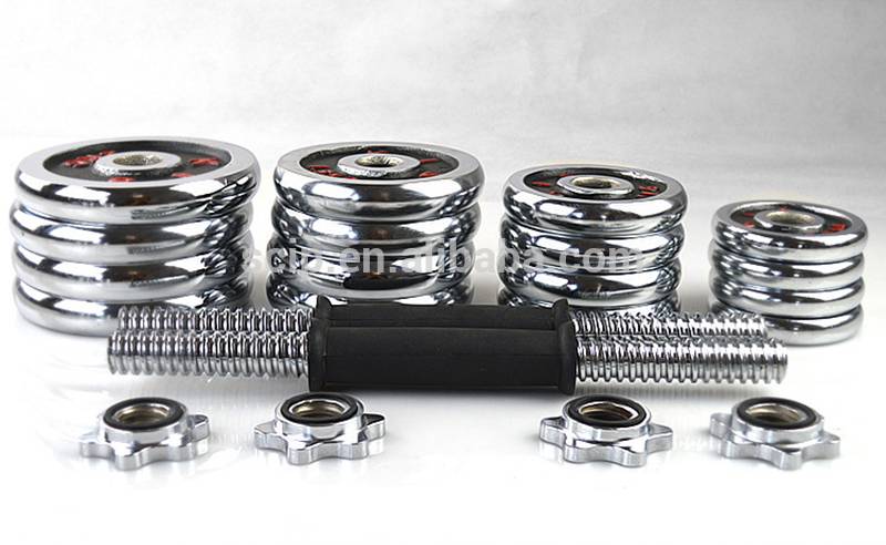 Excellent quality Casserole Set -
 Wholesale 25KG Adjustable cast iron Chrome Dumbbell Sets – KASITE