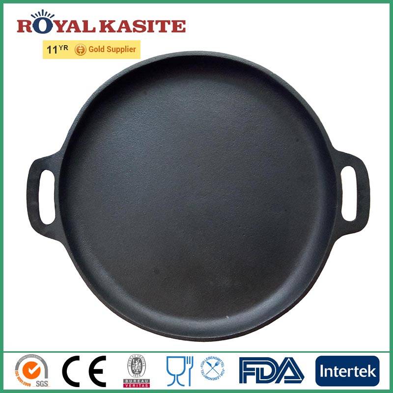 Top Suppliers Decorative Cast Iron Spoon - Professional cast iron pizza pan with CE certificate – KASITE