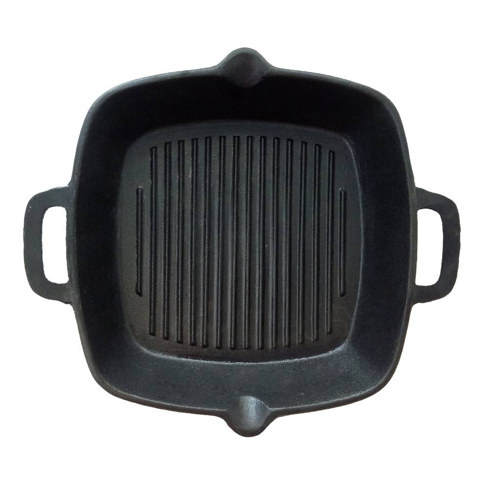 Factory wholesale Large Ceramic Teapot -
 New Style Black Preseasoned Cast Iron Griddle Pan – KASITE