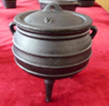 hot sale preseasoned cast iron potjie pot 1/2#