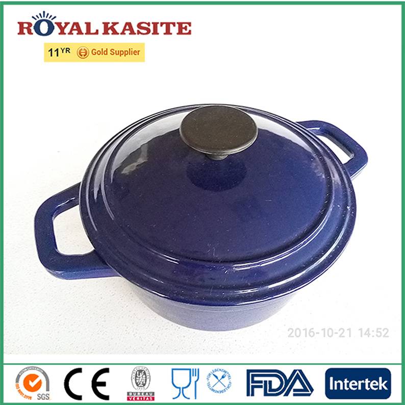 Enamel casserole for wholesale | cast iron casserole pot | food warmer hot pot