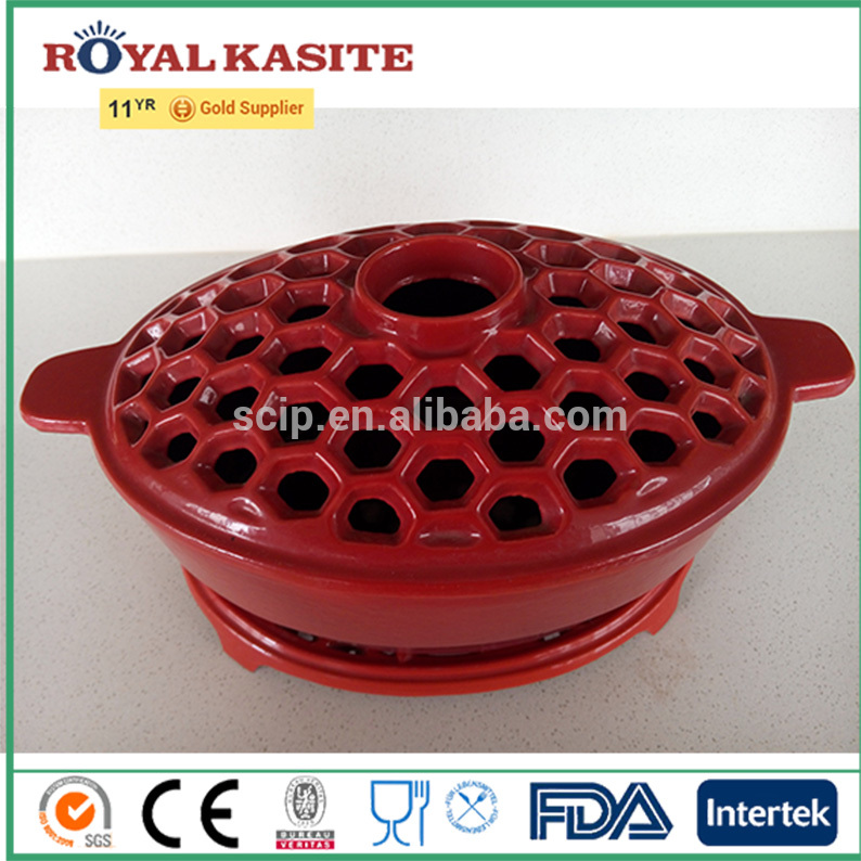 Eco-friendly Manufacture Design Top quality New fashion enamel coated cast iron oval humidifier