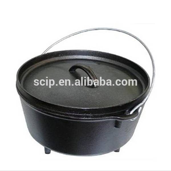 OEM Factory for Cast Iron Charcoal Bbq Grill -
 12 Quart Cast Iron Dutch Oven – KASITE