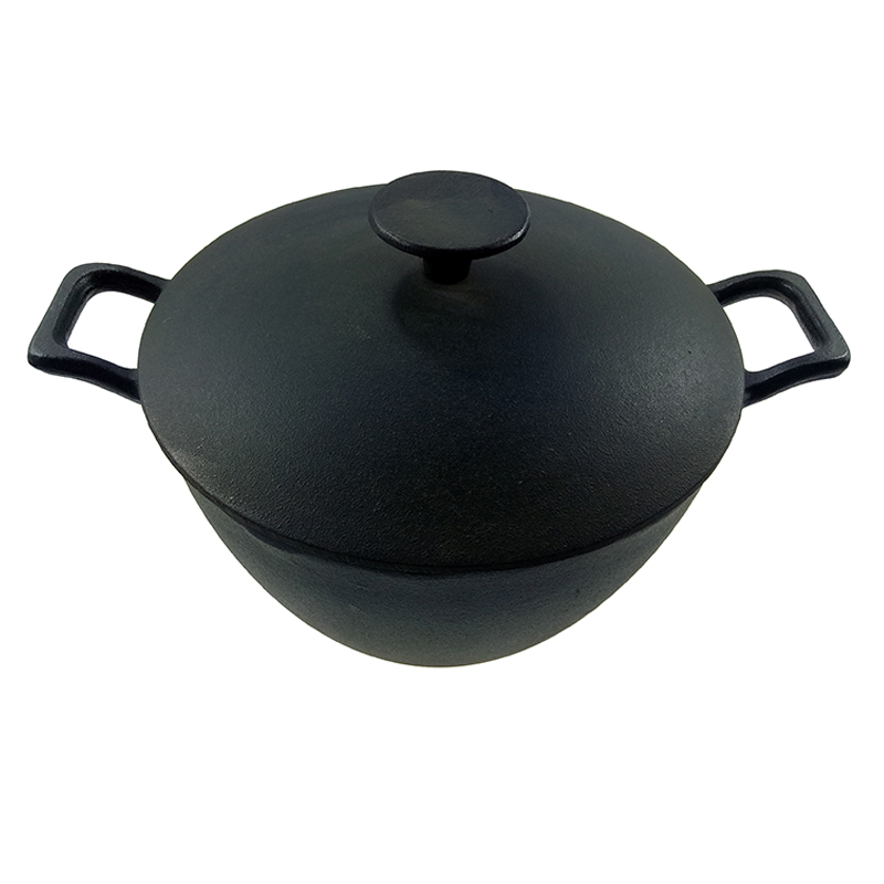 Royal Kasite mini deep cast iron casserole