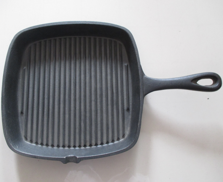 China New ProductCast Iron Pig Dinner Bell -
 Cast iron frying griddle,Cast-iron Frying Grill pans – KASITE