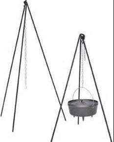 high quality camping tripot and chain for dutch oven