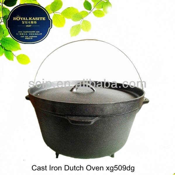 Factory Outlets Cast Iron Skillet Not Pre-Seasoned -
 hand-made cast iron dutch oven preseasoned – KASITE