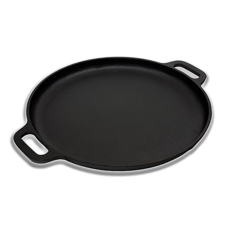 Pre-seasoned Round Oven Griddle/Grill – 14'' Diameter – Suitable For All Kinds Of Ovens