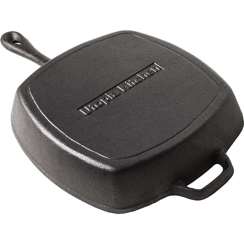 Hot Selling 10.5 Inch Seasoned BBQ Cast Iron Griddle pans