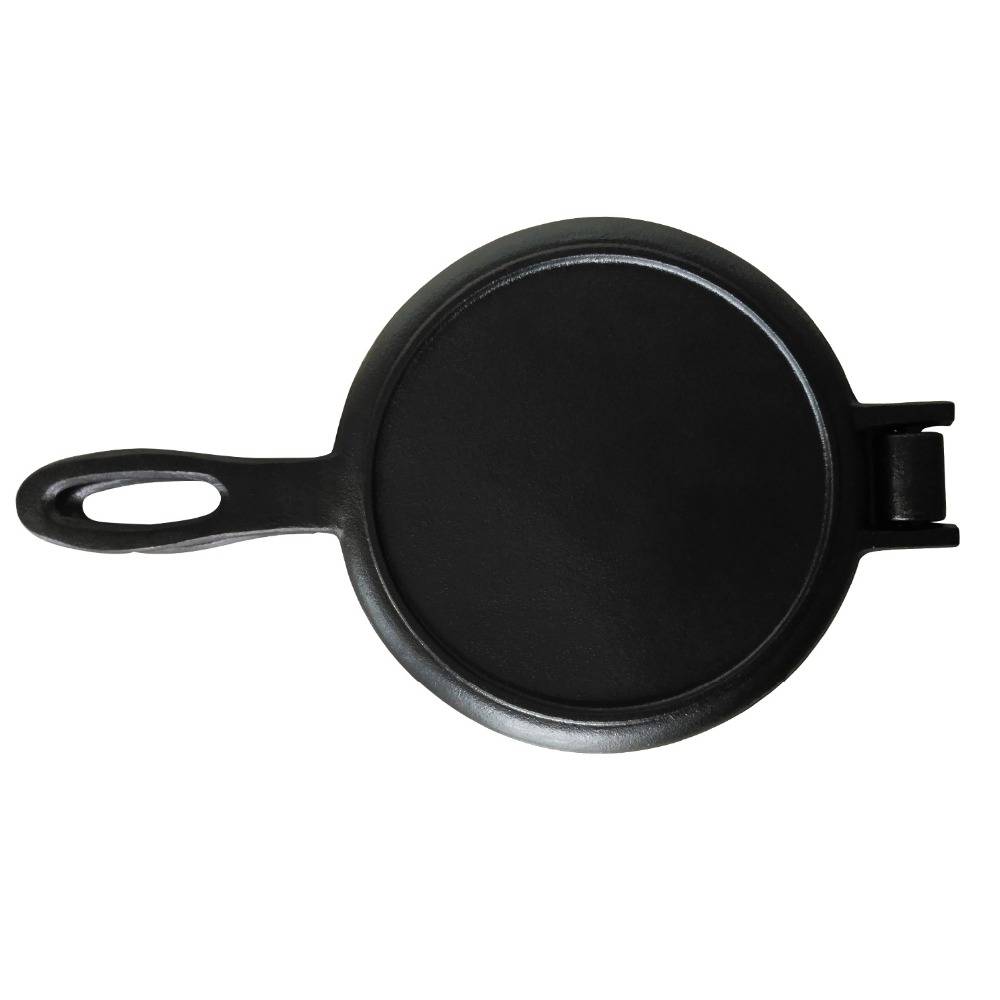 13 years Alibaba gold supplier cast iron waffle maker pan in Pre-seasoned coating