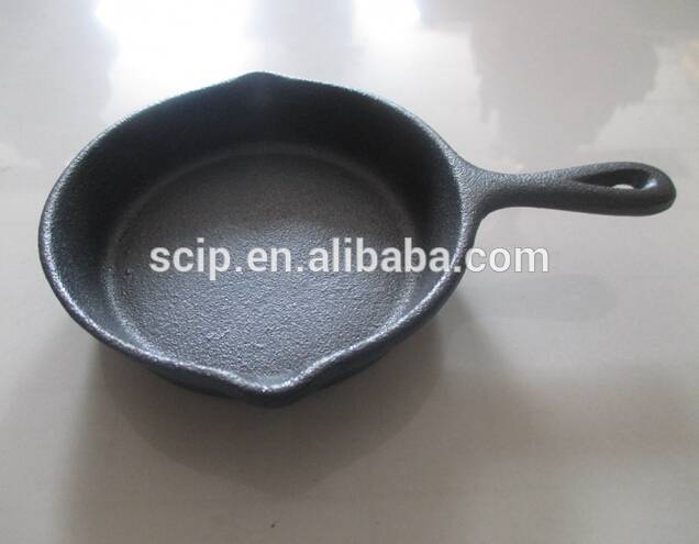 Oku-ebona cast iron cokware non stick gazinga pan / Skillet