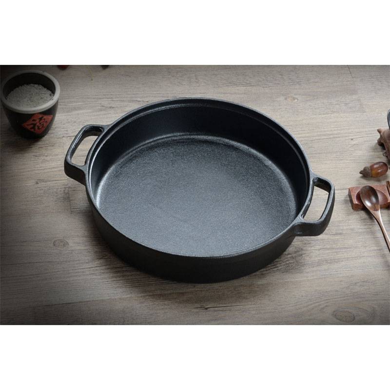 factory low price Cast Iron Enamel Coated Cookware Set -
 high – grade thickener pan household non – stick iron pan – KASITE