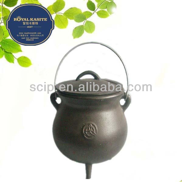 cast iron three legged potjie camping pot hot sale in Africa