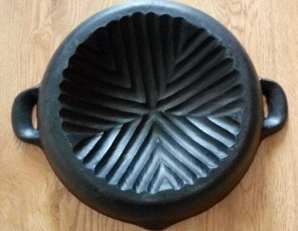 2017 Latest DesignTeapot Cast Iron -
 cookware reversible cast iron roasting grill pan – KASITE