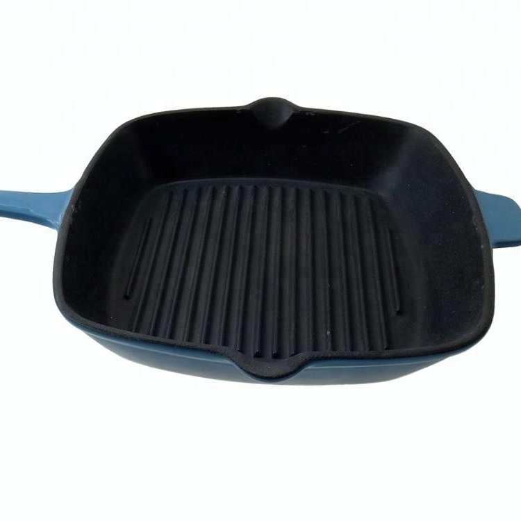 enameled cast iron grill pan, Amazon same style