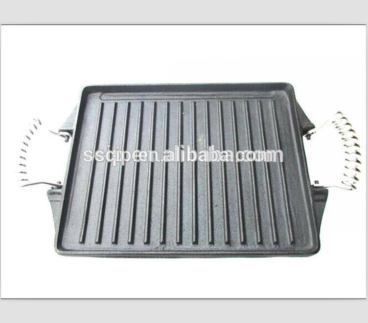 High Quality Cast Iron Muffin Pan Round -
 vegetable oil folding cast iron griddle for sale – KASITE