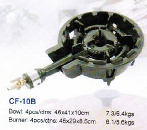 Lowest Price for Ceramic Teapot Cup Set -
 high quality single ring burner/cast iron burner CF-10B – KASITE