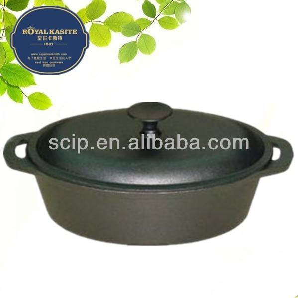 OEM/ODM Manufacturer Cast Iron Bbq Grill -
 preseasoned Cast iron casserole – KASITE