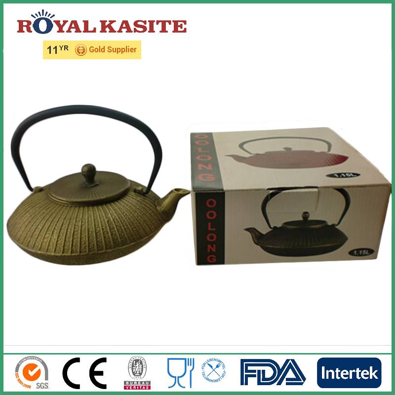 Good Quality Round Cast Iron Fry Pan -
 Big Enamel cast iron teapot and water jug – KASITE