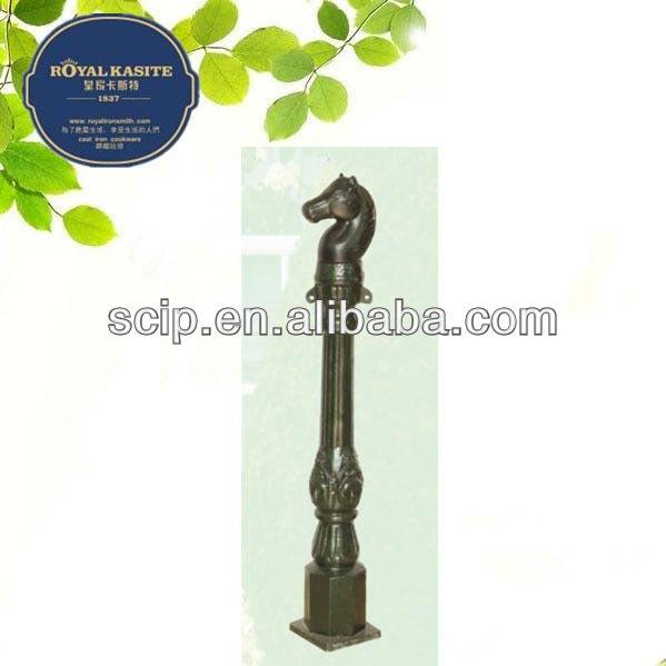 Cast Iron Horse Head Stake, Horse Post