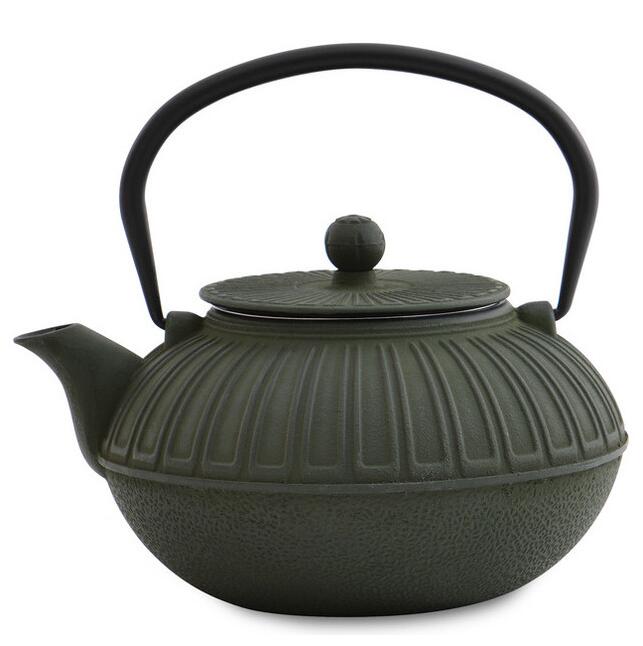 Cast Iron Teapot Dark Green 1.5 L