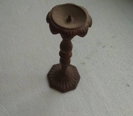 cast iron candlestick