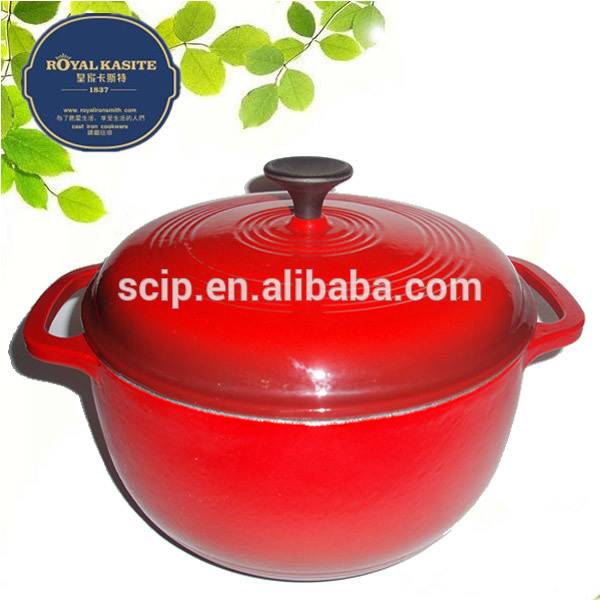 PriceList for Cast Iron Griddle Pan -
 Cast Iron Insulated casserole hot pot – KASITE