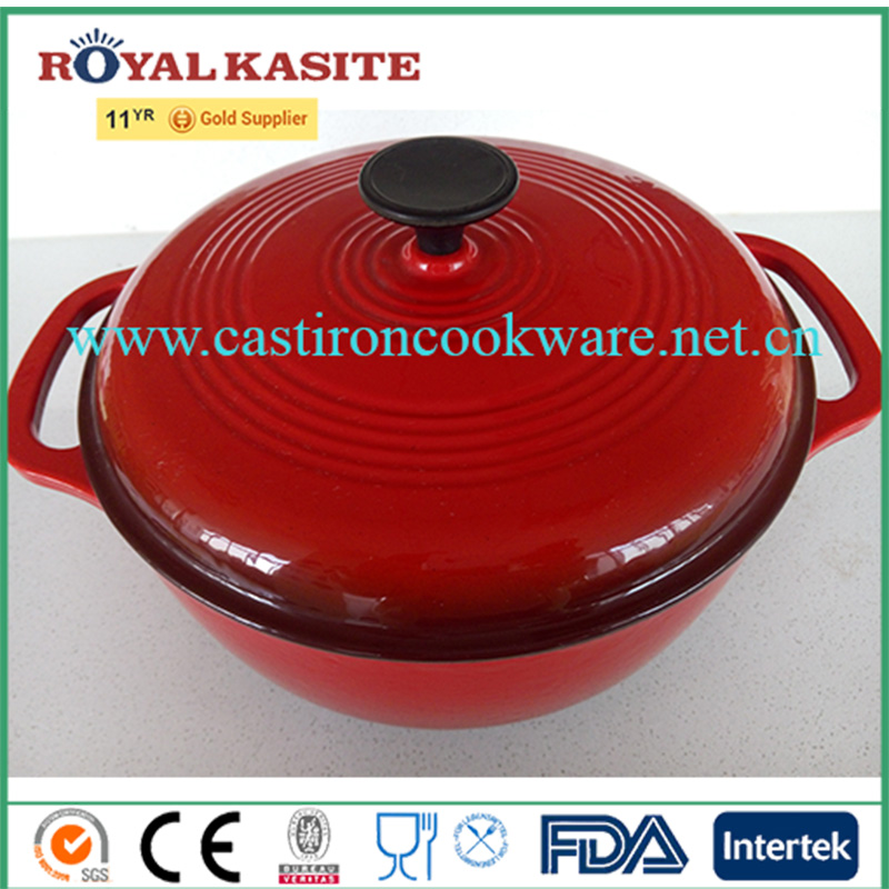 2017 wholesale priceRectangular Cast Iron Frying Pan -
 cocotte with enamel coating|cast iron cocotte|kitchenware – KASITE