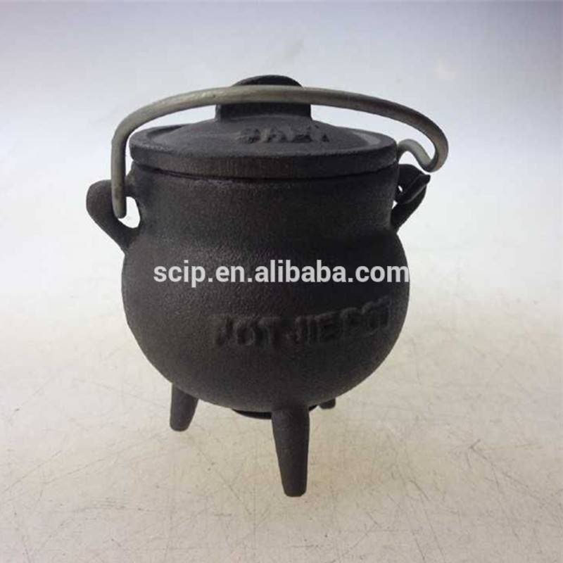 South africa potjie pot, small cast iron potjie pot,cauldron pot