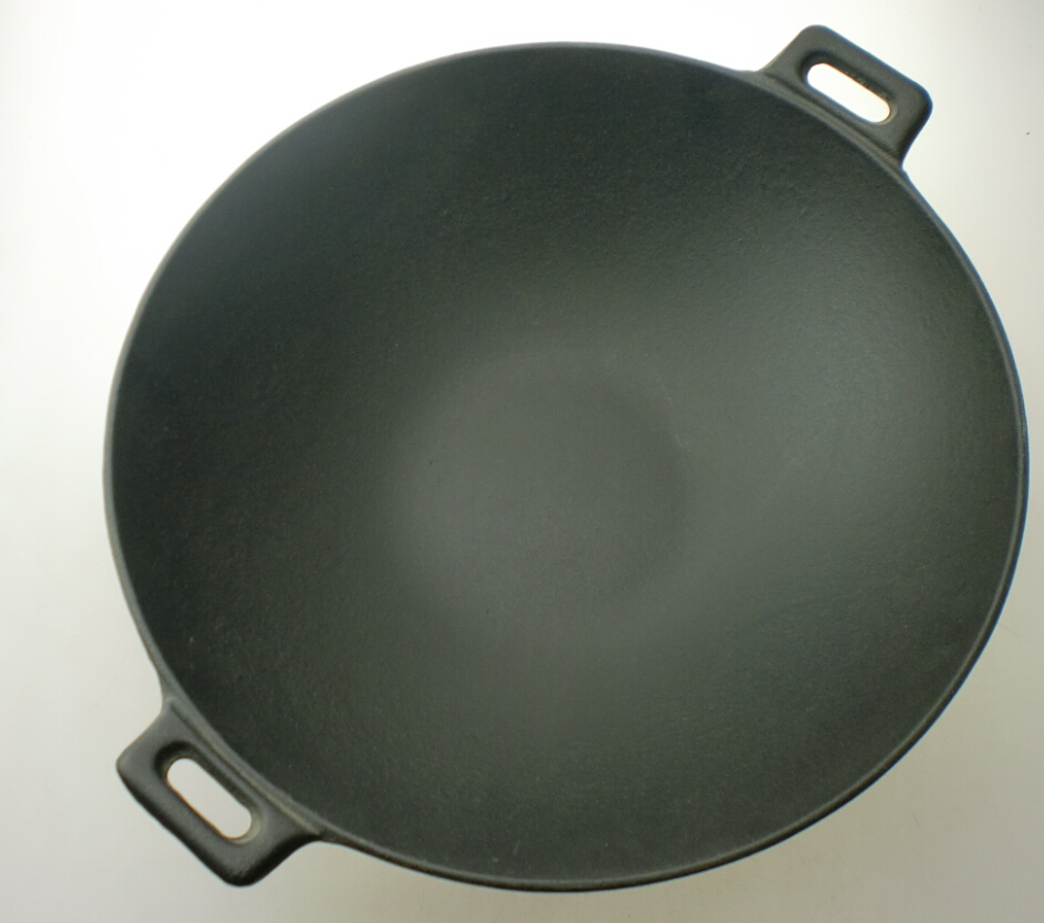 Cast Iron Metal Type and Woks Type cast iron chinese wok