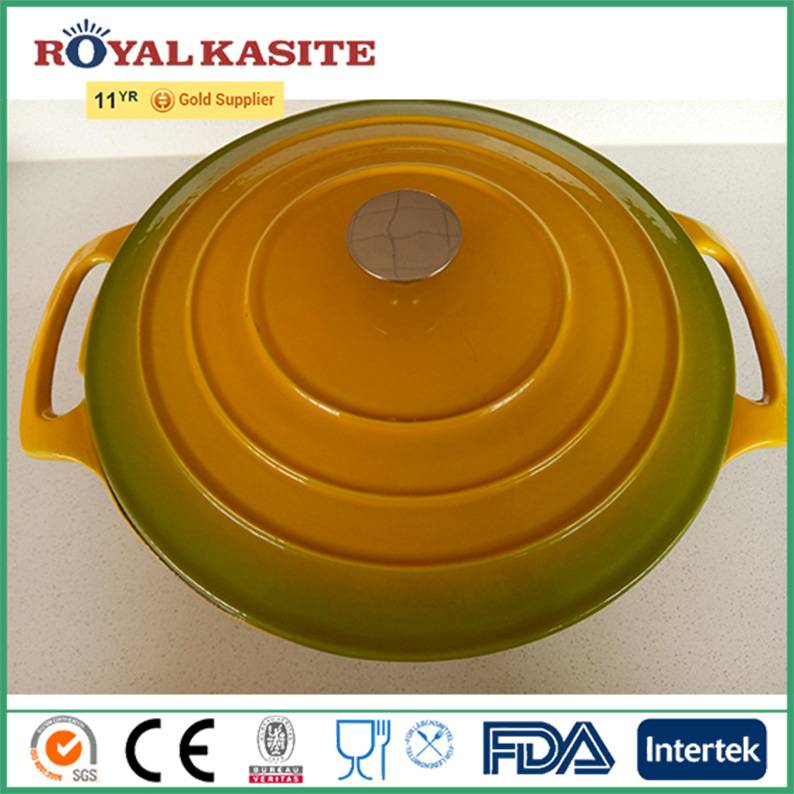 5 PCS Stock Goods Cookware Set Cast-Iron Camping Hot Pot Enamel Cookware  Kitchen Casserole - China Enamel Casserole Pot and Enamel Pot price