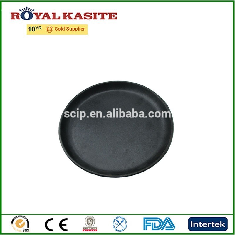 vegetable oil coated iron plate, cast iron pizza pan, cast iron hot plate