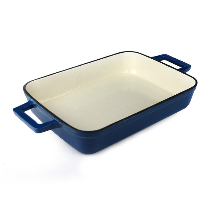 Low MOQ for Mini Ceramic Casserole Cast Iron Hot Pot -
 enamel cast iron bake pan /grill pan /customzied color – KASITE