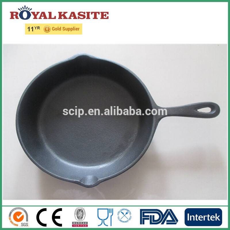 cast iron fry pan support