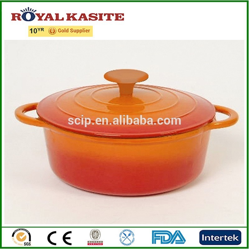 Nice price cast iron casserole pot