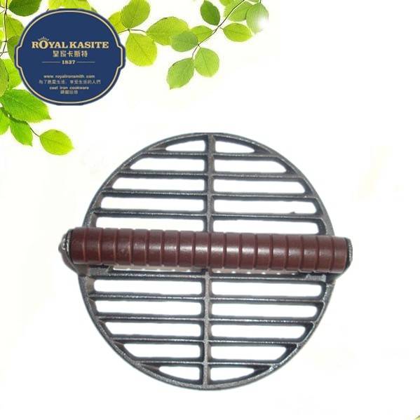 Wholesale Enameled Cast Iron Muffin Pan -
 cast iron round meat press board for sale – KASITE