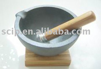 Chinese Professional Cast Iron Grill Pan -
 cast iron mortar and pestle – KASITE