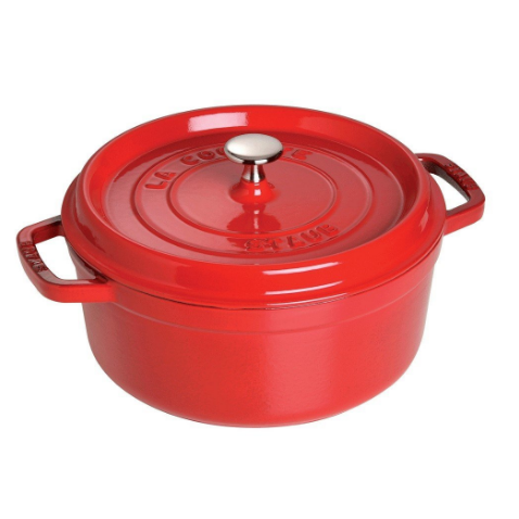 Factory best selling Color Enamel Cast Iron Teapot And Cups -
 Royal Kasite cast iron cookware red enameled casserole – KASITE
