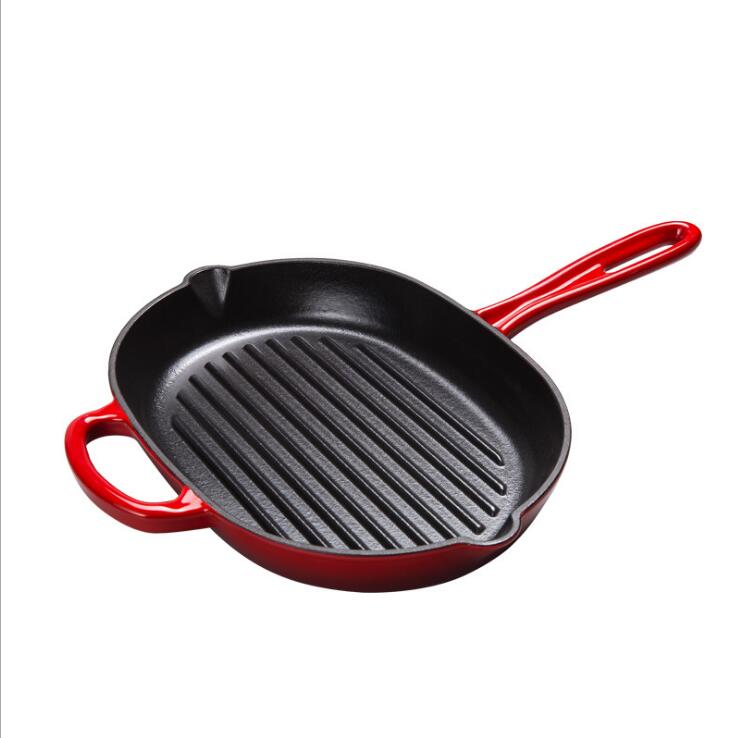 Factory made hot-sale Cast Iron Enamel Cookware Set -
 cast iron skillet nonstick enamel pan – KASITE