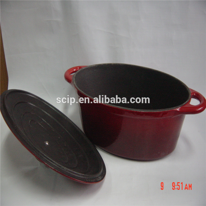 Enamel Coated Cast Iron Cookware,Enamel Cast Iron Cookware Set With Lid