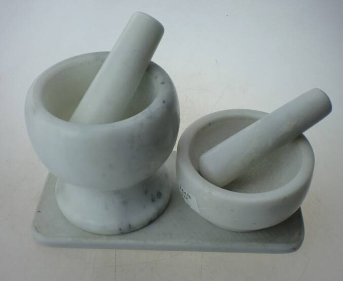 cheap marble stone square mortars and pestles